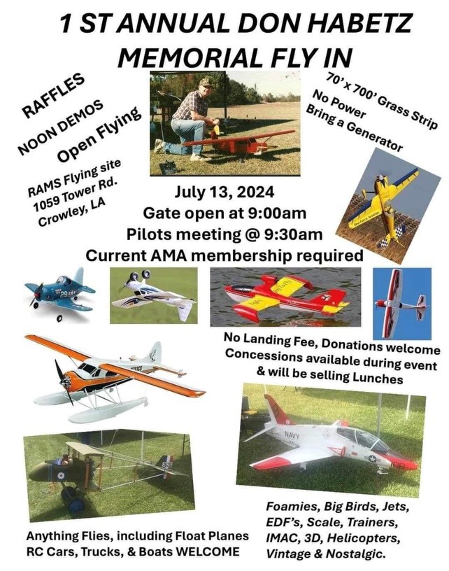 Don Habetz Memorial Fly In Flyer